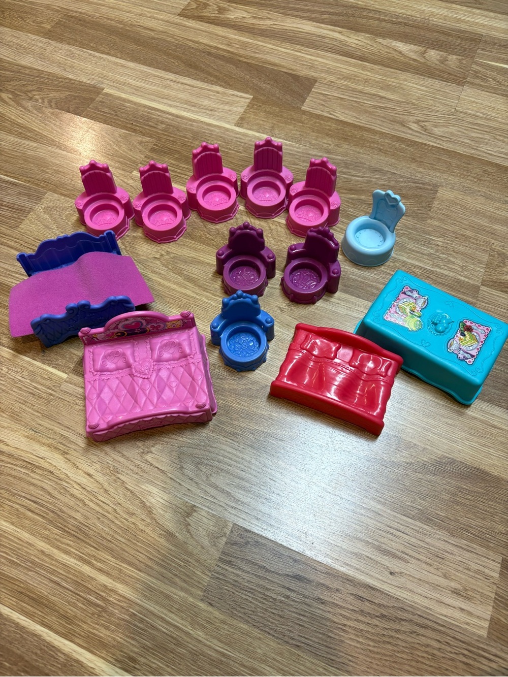 Fisher-Price little people princess castle furniture